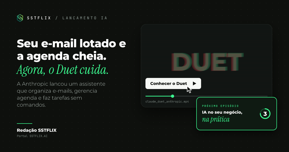 Claude Duet: A IA da Anthropic que trabalha enquanto voce dorme