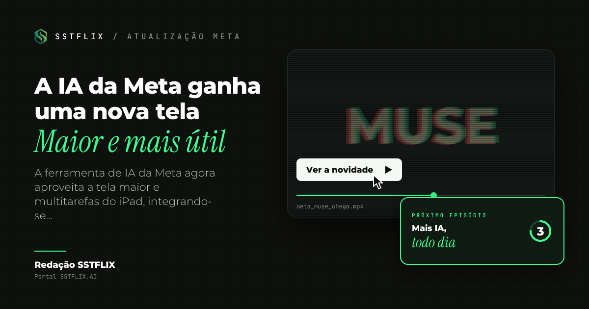 Meta Muse chega ao iPad e mira pequenas empresas com novas ferramentas