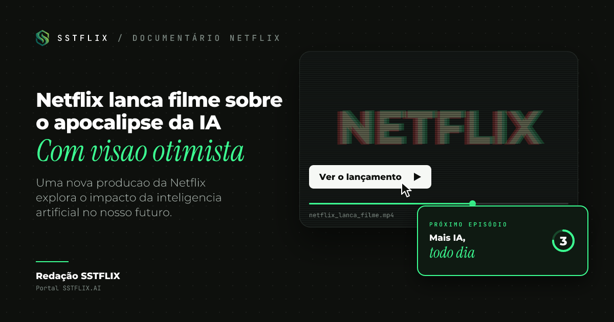Netflix lanca filme sobre o apocalipse da IA com visao otimista